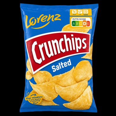 Chips salted 150 g Beutel