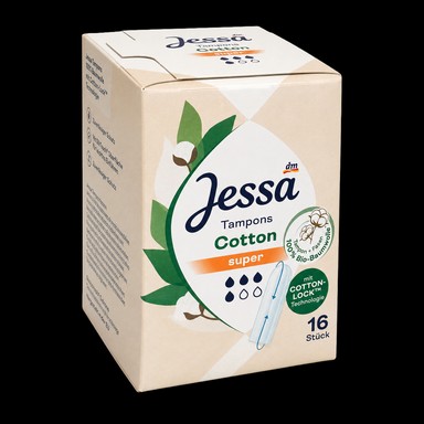 Tampons Cotton Super 16 Stk. Packung