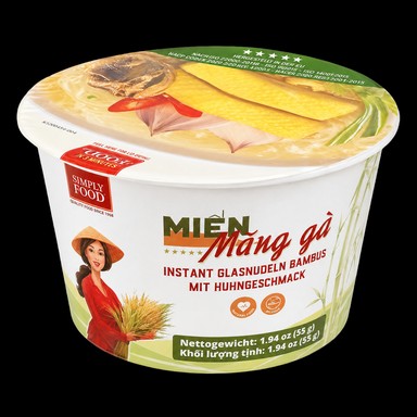 Instant Ramen Chicken 55 g Becher