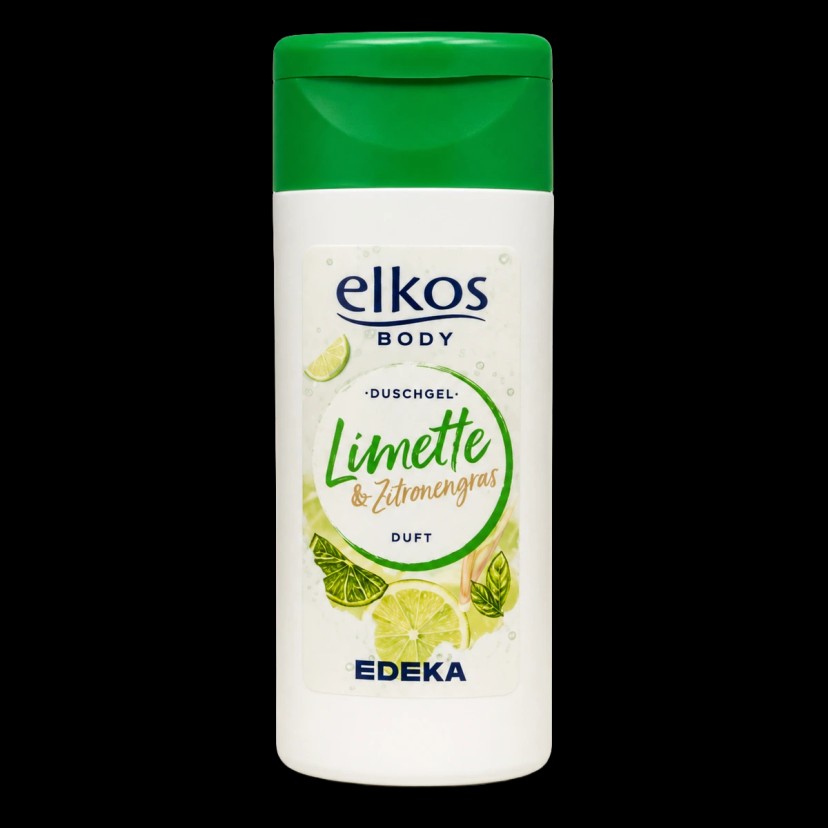 Duschgel Limette & Zitronengras Duft 50 ml Flasche