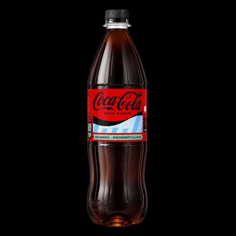 Coca-Cola Zero Sugar 1 l Mehrwegflasche