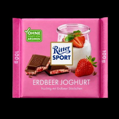 Erdbeer Joghurt 100 g Tafel