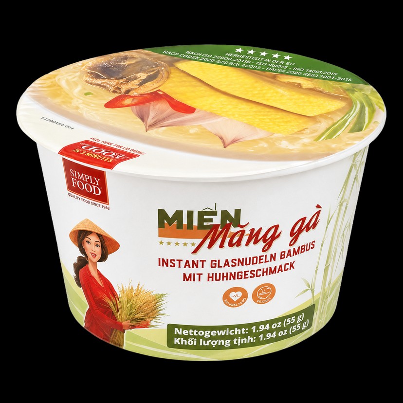 Instant Ramen Chicken 55 g Becher